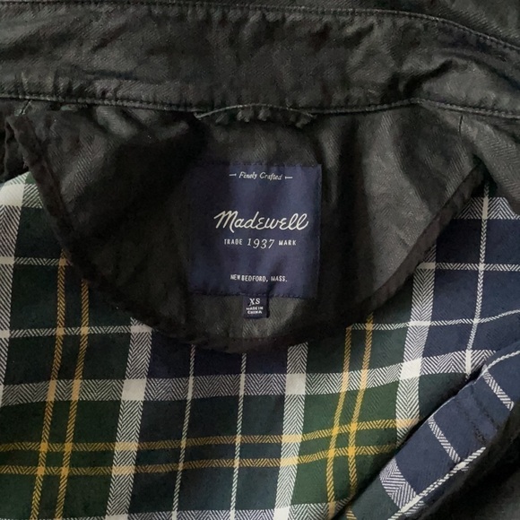 Madewell Roadtrip Black Hooded Utility Jacket - Picture 8 of 10